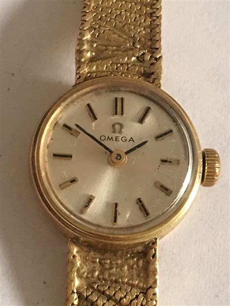 omega gold watch vintage ladies|old omega watches 1970s ladies.